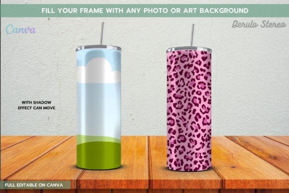 20oz Tumbler Template Mockup Canva Frame: A Practical Tool for Modern Creators