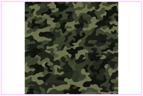 Camouflage Seamless Pattern for Creative Design