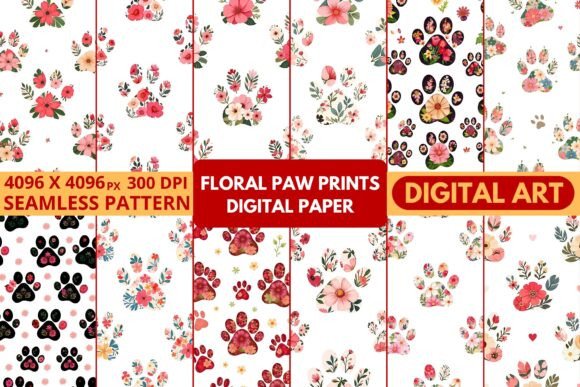 Floral Paw Prints Digital Paper: A Practical Guide to Integration and Workflow