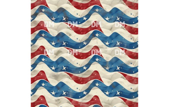 Seamless 4th July Digital Paper Pack 81: Elevating Your Patriotic Creative Projects
