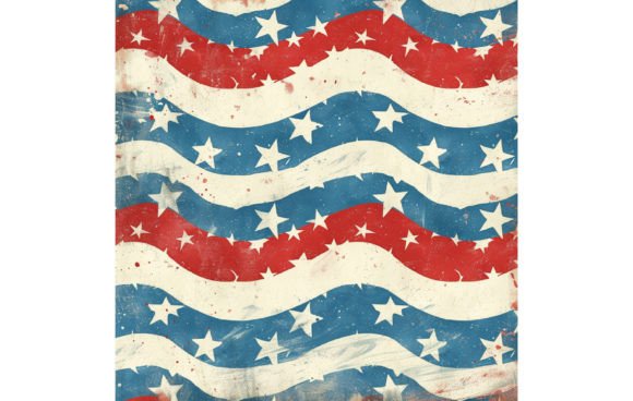Seamless 4th July Digital Paper Pack 95: The Ultimate Resource for Patriotic Design Projects