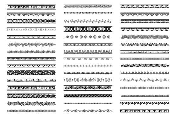 SVG Border Decoration Elements Patterns: Elevating Your Design Projects with Elegant Ornaments