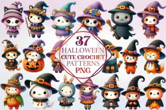 Unleash Your Creativity: The Ultimate Guide to Halloween Cute Crochet Patterns and Watercolor Clipart