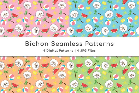 Unlocking Creative Potential with the Bichon Dog Seamless Pattern