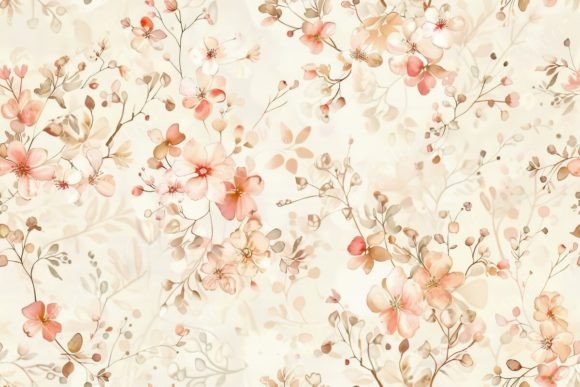 Unlocking the Potential of Floral Pattern with Small Pink and Brown Accents