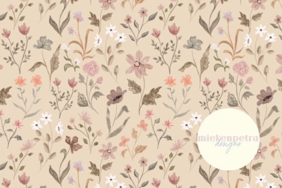 Watercolor Wildflowers Pattern for Stunning Designs